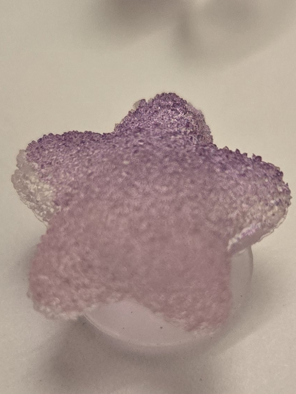 3/$10 Pink Purple Candy Sugar Texture Star Croc Charm
